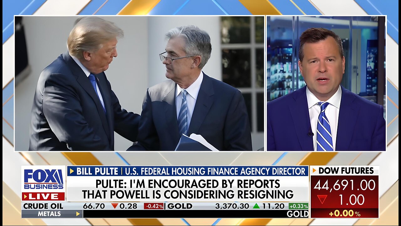 Bill Pulte 'very confident' Fed Chair Powell will resign