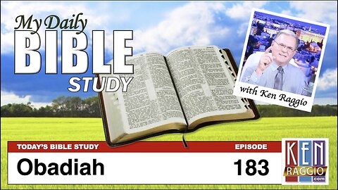 Today's Bible Study 183 Obadiah