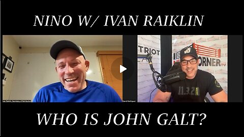 NINO W/ "Deep State Target DOD MD Terry Adirim Falls N2 Ivan Raiklin's Mouse Trap? WHO IS John Galt?