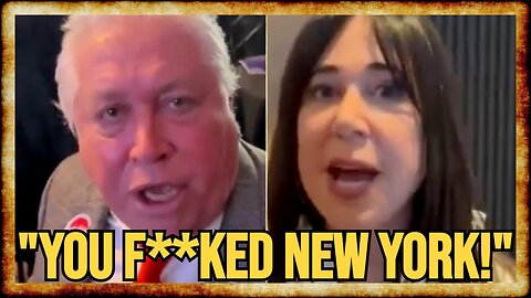 Losers RAGE at Curtis Sliwa at Cuomo's Election Night Party