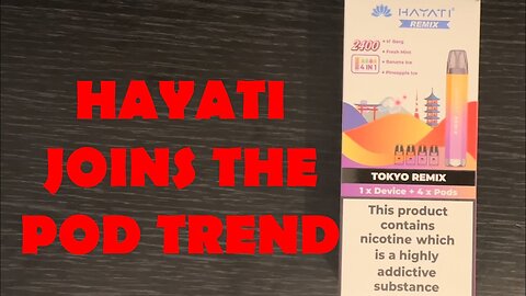 Hayati Remix: Another POD device / UNBOXING & initial review