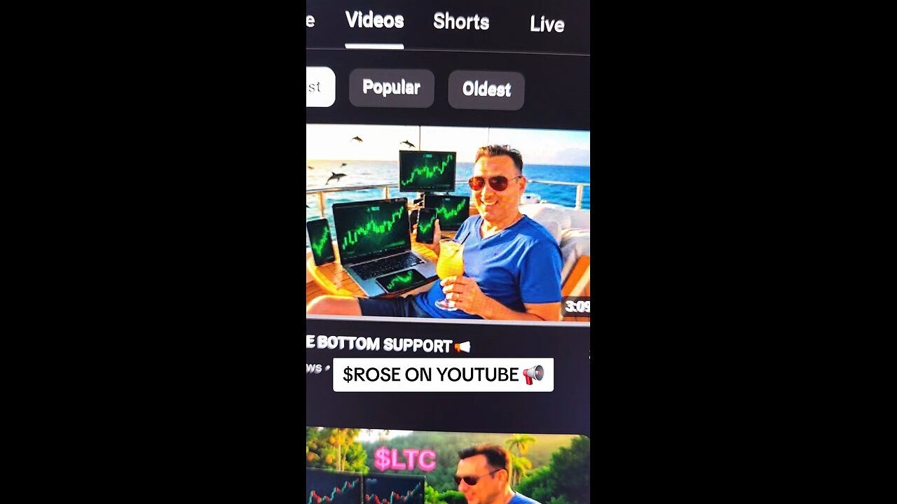 $ROSE ON YOUTUBE 📢