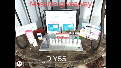 Giveaway DIY55.com April Gifts Glowface.store Meamoshop.com Acecosm.com Getglowingnowkincare.com