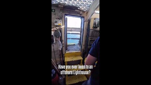 Love All Life Always #164 - Excellent Glimpse Of An Offshore Lighthouse. Very Functional In Design.