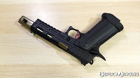 KJWorks KP-19 CO2 Blowback Airsoft Pistol Table Top Review