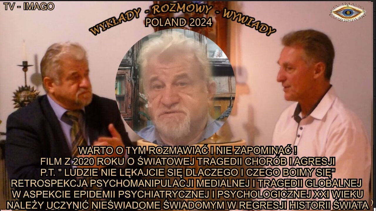 LUDZIE NIE LĘKAJCIE SIĘ DLACZEGO I CZEGO SIĘ BOICIE. FILM Z 2020 ROKU O ŚWIATOWEJ TRAGEDII CHORÓB I AGRESJI