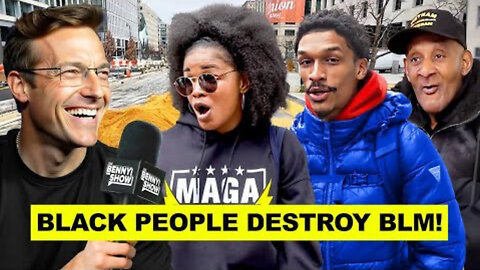 Benny Asked Black Americans in 'BLM Plaza' What BLM Did For Them