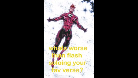 the only thing wore than flash soloing your fav verse