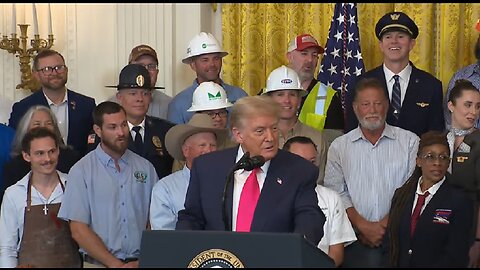 President Trump Participates in One, Big, Beautiful Event