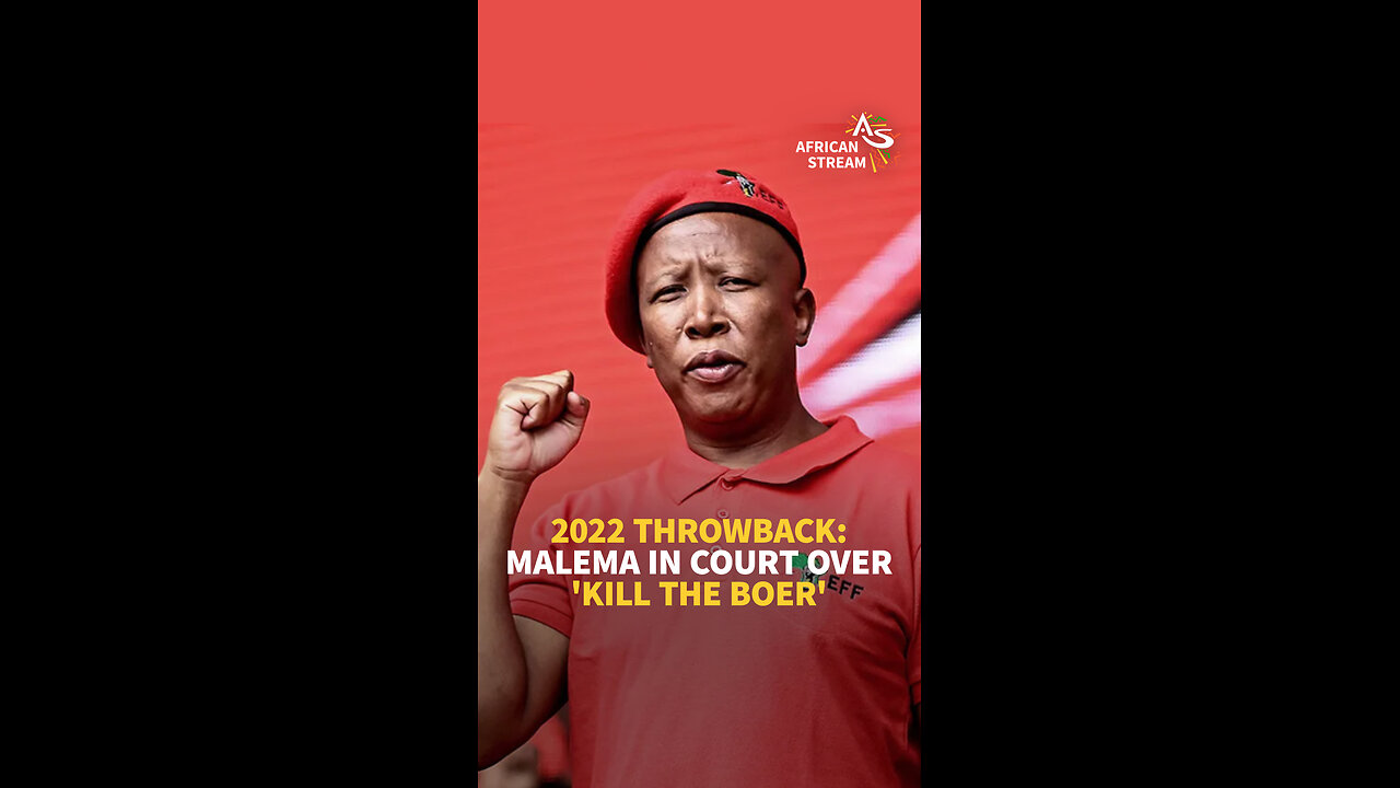 2022 THROWBACK: MALEMA IN COURT OVER 'K*LL THE BOER'