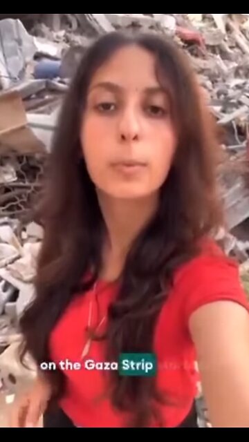 Staged Gaza war scenes