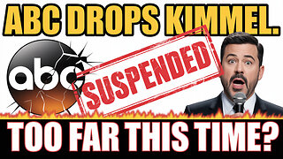 ABC Suspends Jimmy Kimmel | Late Night Meltdown Gets Real