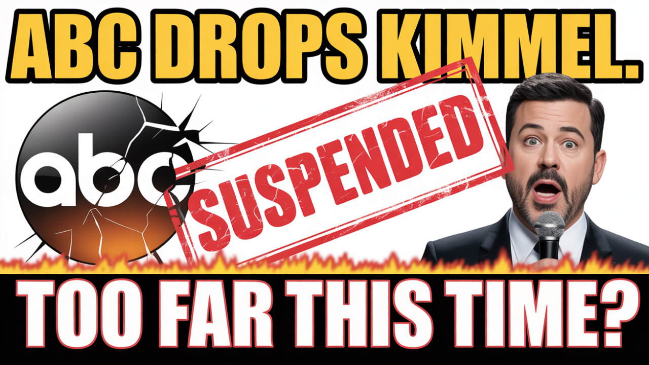 ABC Suspends Jimmy Kimmel | Late Night Meltdown Gets Real