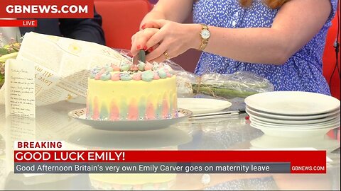 WATCH_ Emily Carver reveals gender of baby live on air as she gets incredible GB News send of on fi