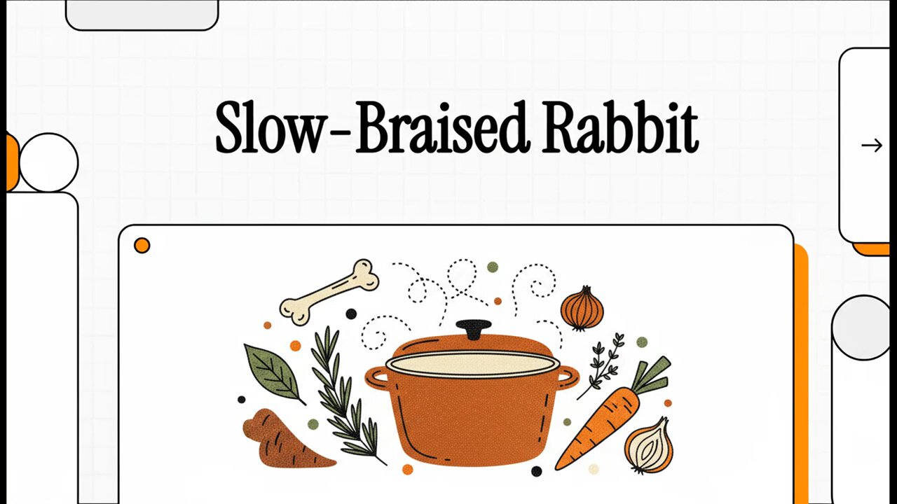 Slow-Braised Rabbit