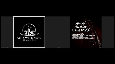 The GREAT AWAKENING Seen From 80,000 Feet Up : SG Anon -And We Know 8.24.25