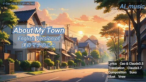 About My Town - English version of 僕のマチのこと