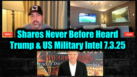 Juan O Savin, David Nino Rodriguez & Bo Polny Dangerous Intel 7.3.25 - Shares Never Before Heard Trump & US Military Intel