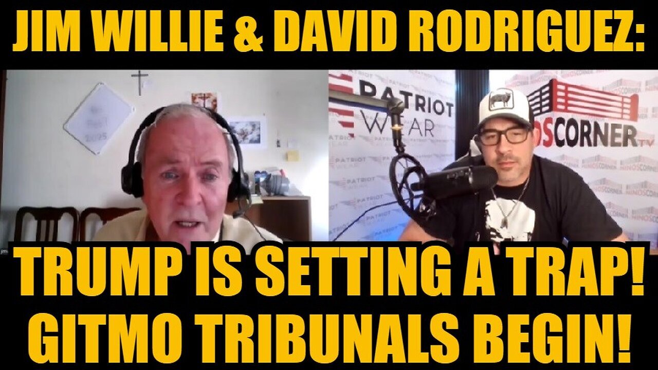 Jim Willie & David Rodriguez: Trump Is Setting A Trap - GITMO Tribunals Begin!