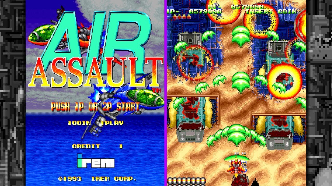 Air Assault Longplay (Arcade) [4K]