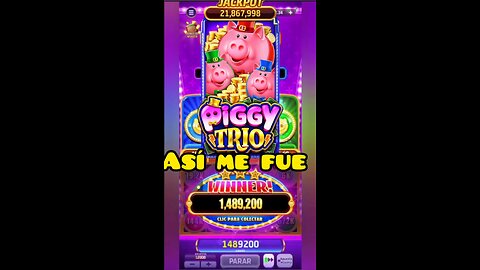 Piggy trío de dominó vamos es ganancias