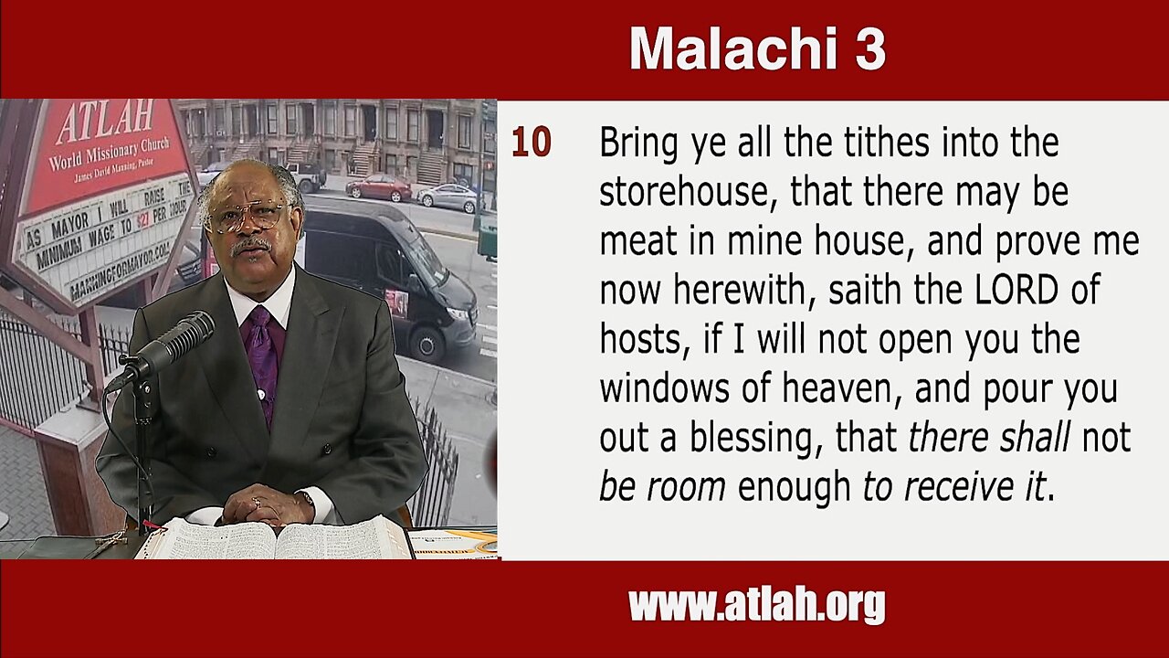The Greatest Blessing Verse In The Bible Malachi 3: 10