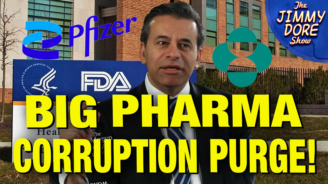 New FDA Head PURGING Pharma Reps From Agency Boards!