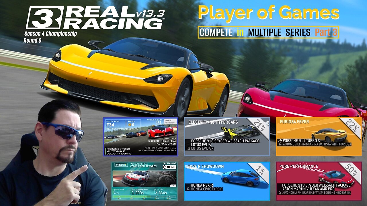 Player of Games: Real Racing 3 Update 13.3: COMPETE in MULTIPLE SERIES Part 3