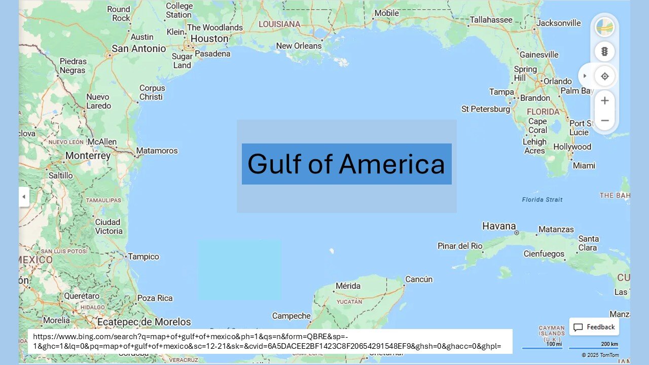 Gulf of America