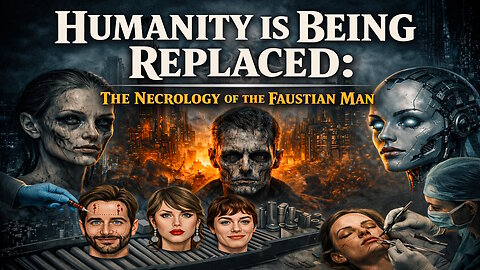 Humanity is Being Replaced: The Necrology of the Faustian Man