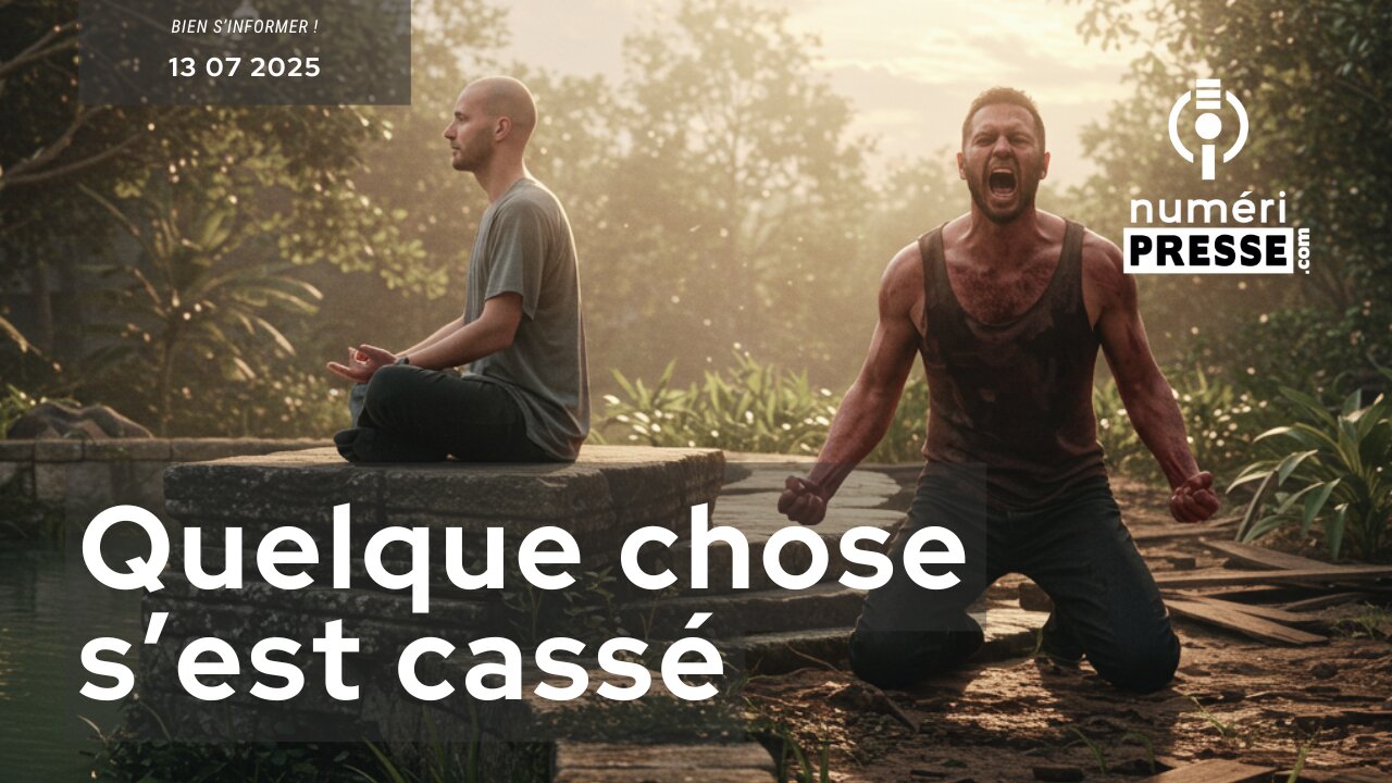 Quelque chose s’est cassé