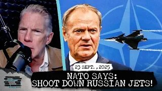 NATO Nation Issues ‘Shoot Down’ Order On Russian Jets & Massive Cyber Attack Hits Europe