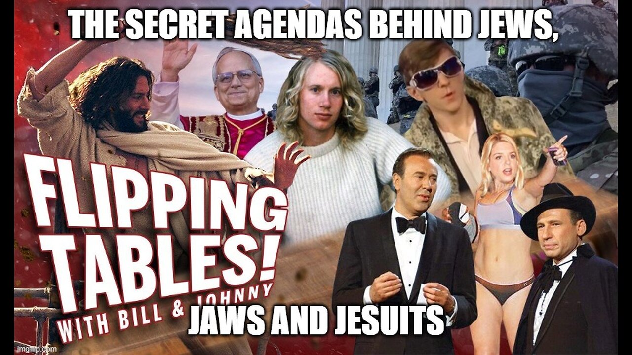 The secret agendas behind Jews, Jaws and Jesuits.