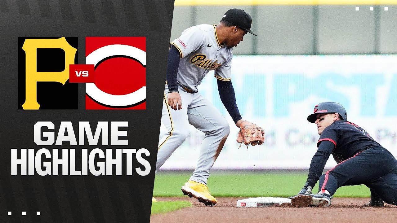Pirates vs. Reds Highlights (4/11/25) | MLB Highlights