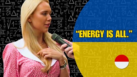 Ukrainian Girl in Monaco Says “Energy Is All” ⚡️