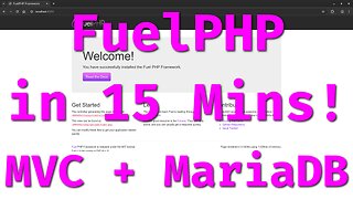 🚀 Master FuelPHP in 15 Minutes: Build a Real MVC App with MariaDB!