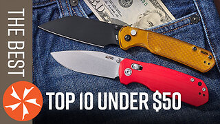 Top 10(ish) Pocket Knives Under $50 - Between Two Knives