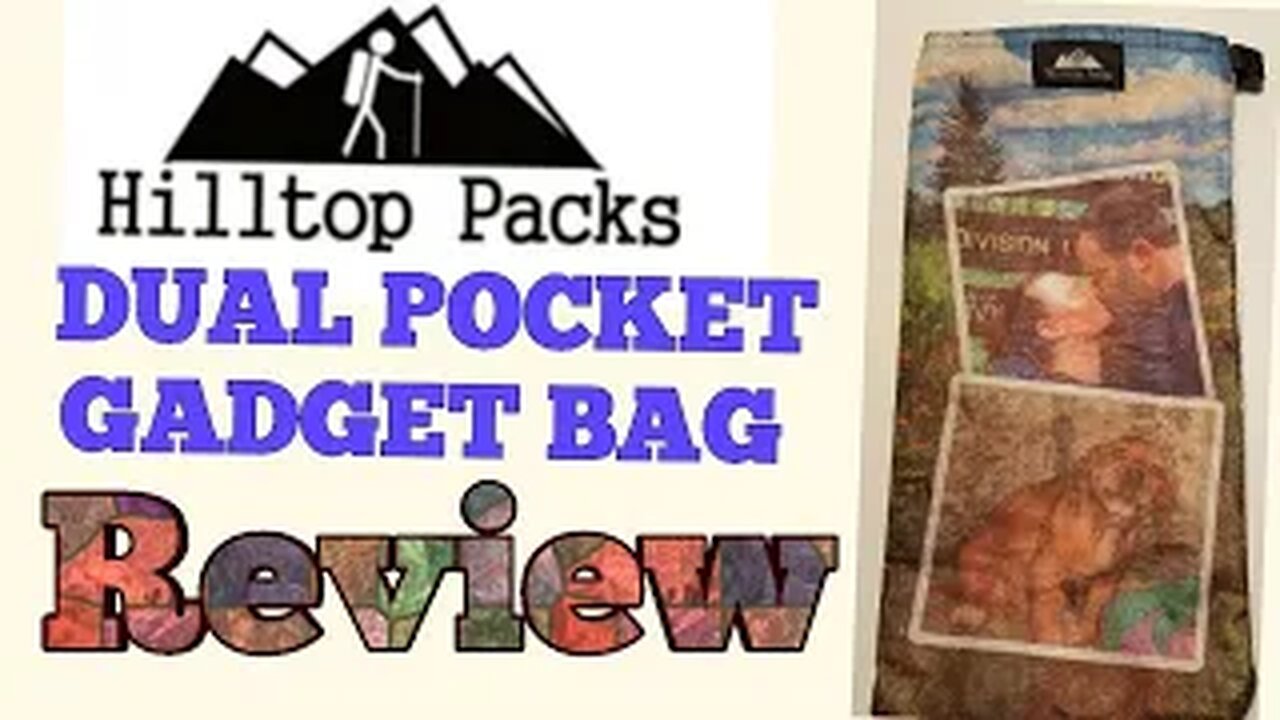 Dual Pocket Gadget Bag -- Hilltoppacks.com