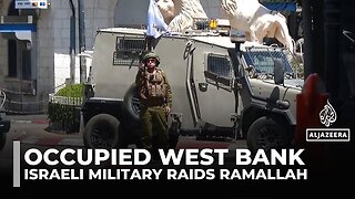 Israeli Military Raids Ramallah In West Bank