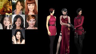 Video Game Voice Comparison- Ada Wong (Resident Evil)