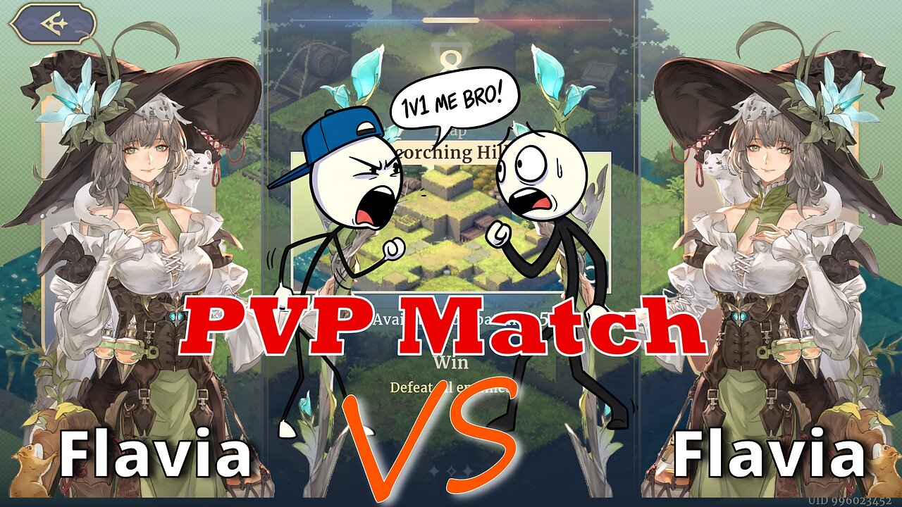 Flavia Vs Flavia Pokemon Battle | Sword of Convallaria
