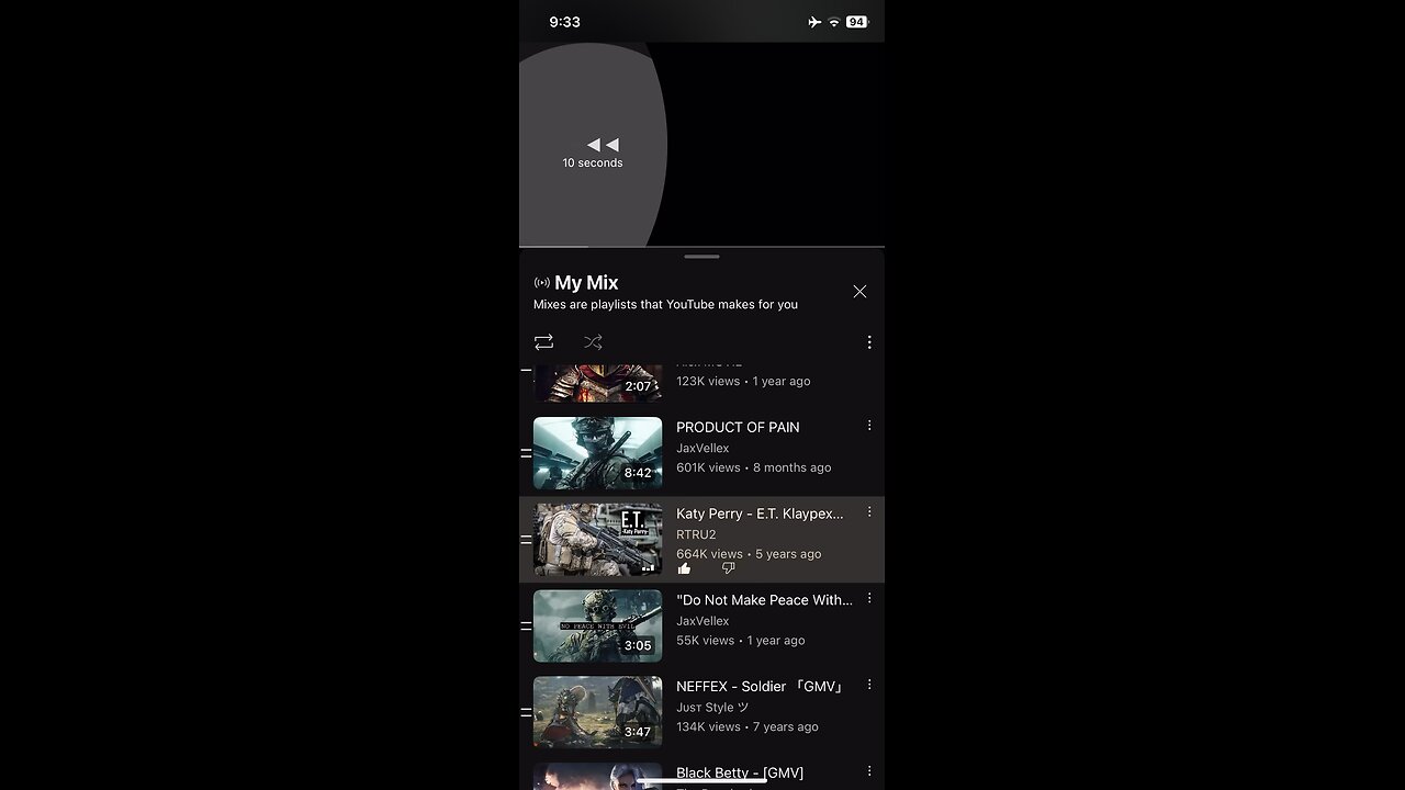 Katy Perry song : military clip