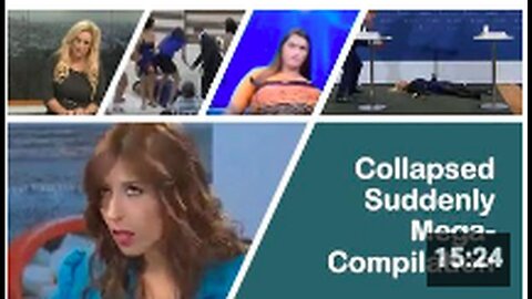 Collapsed Suddenly' _ Mega-Compilation - Dropping Like Flies on Live Tell-LIE-Vision