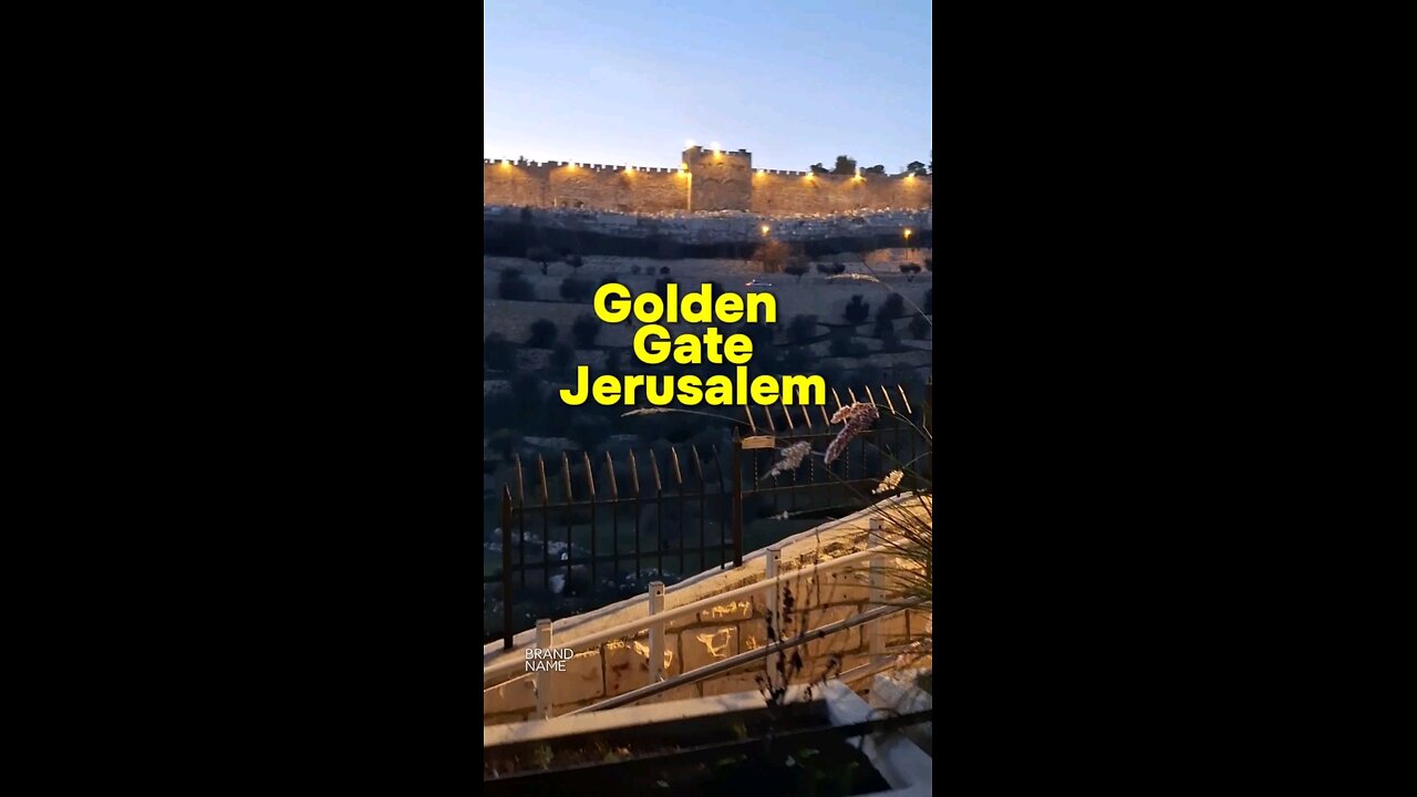 Where Jesus Entered Jerusalem on Palm Sunday