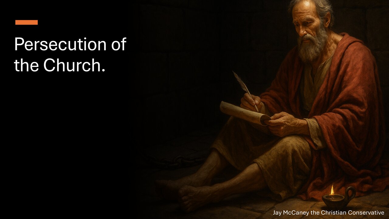 Persecution of the Church.
