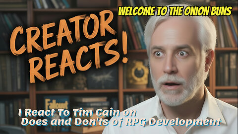 I React To Tim Cain on Does and Don'ts of RPG Development