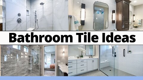 Beautiful Bathroom Tile Design Ideas for Floors, Walls and Showers