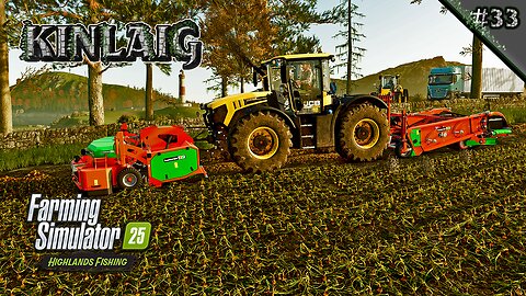 THE GREAT ONION PATCH: 155,000 Liter MEGA-HARVEST Complete🧅🏆 | Kinlaig Ep. 33 | Farming Simulator 25