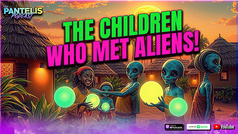 Kids Saw Aliens! Arm's Length Close Encounter Shocks Experts!