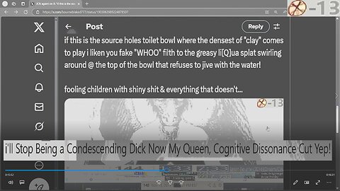 i'll Stop Being a Condescending Dick Now My Queen Yes, Ms G, Cognitive Dissonance Cut Yep!
